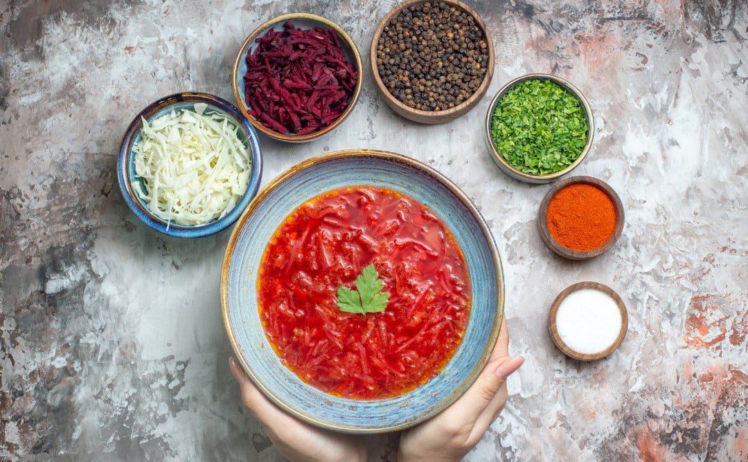 Świąteczny barszcz ukraiński